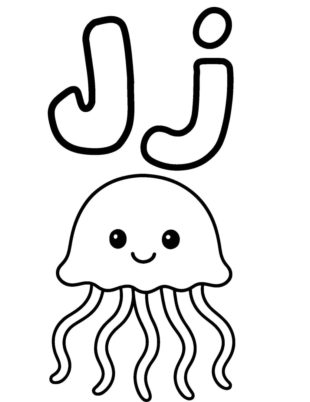 ABC Alphabet Coloring Book | Printable A-Z | Mango & Ruby