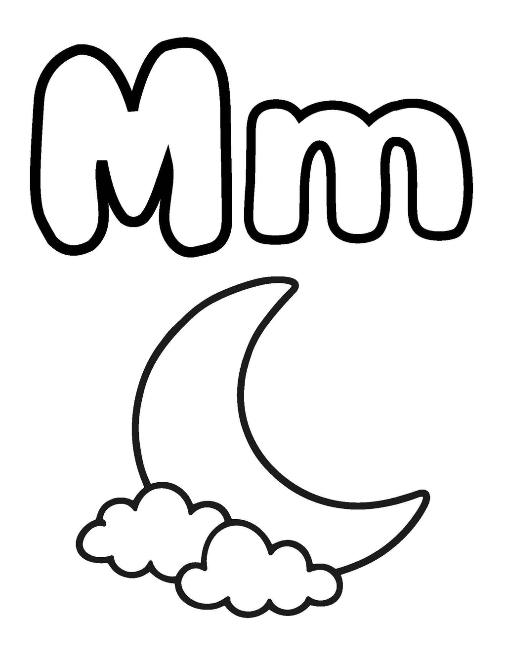 ABC Alphabet Coloring Book | Printable A-Z | Mango & Ruby